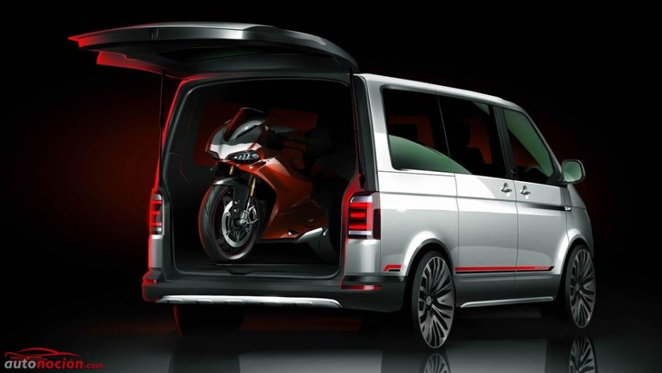 Volkswagen MultiVan PanAmericana Concept: El monovolumen definitivo para llevarte la moto a cuestas