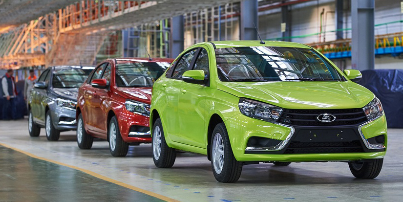 Arranca la producción del Lada Vesta: Una nueva era para el fabricante ruso