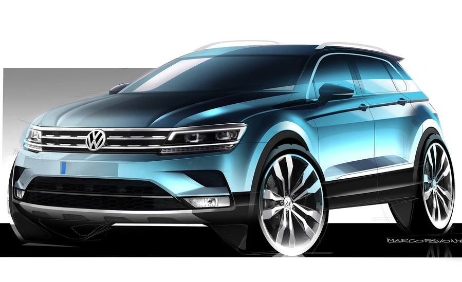 Ojo, dicen que este podría ser el aspecto del nuevo Volkswagen Tiguan…