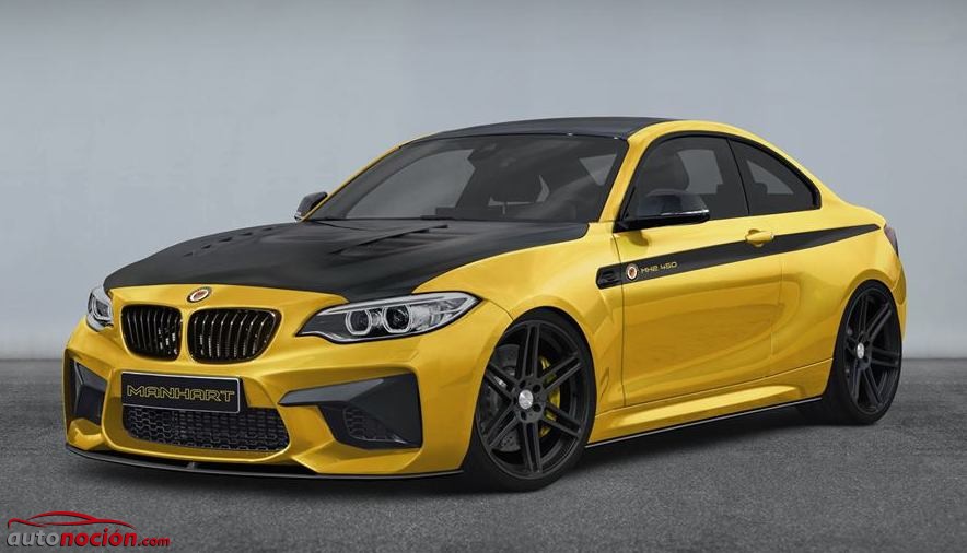 Manhart también se atreverá con el BMW M2 Coupé: 450 CV y un exterior rico en fibra de carbono