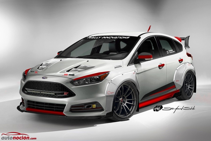 Los Ford Fiesta y Focus ST tampoco quieren perderse el SEMA Show y el resultado es, BRUTAL