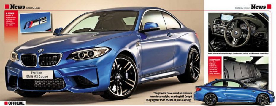 El esperado BMW M2 ‘asoma la patita’ en la Red: lo conoceremos esta misma tarde