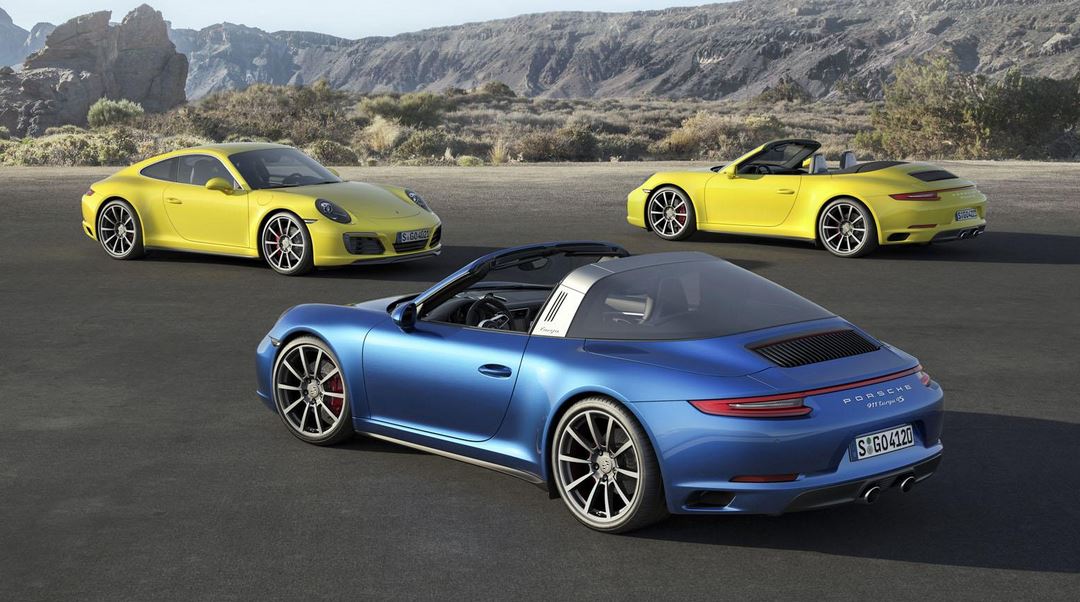 Porsche 911 Carrera Targa 2016 1