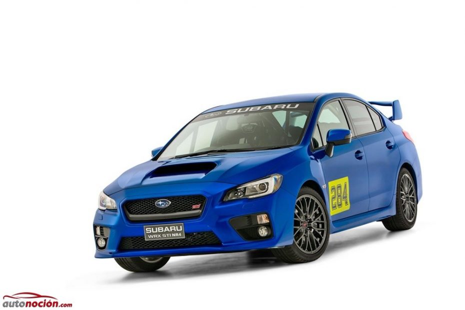 Subaru WRX STI NR4: solo apto para los circuitos y, por desgracia, para el mercado australiano