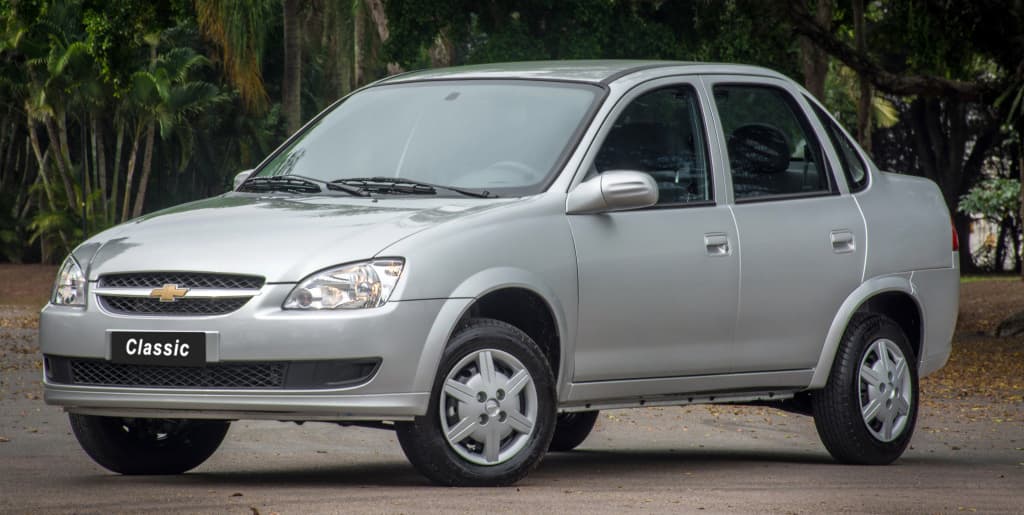 Ventas septiembre 2015, Argentina El Chevrolet Classic, derivado del