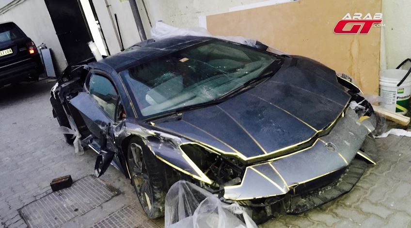 Lo creas o no, este desastroso Aventador ha costado 89.961 euros: ¡De locos!