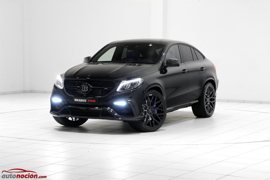 Brabus 700 Coupé: Una poderosa bestia oscura en formato SUV