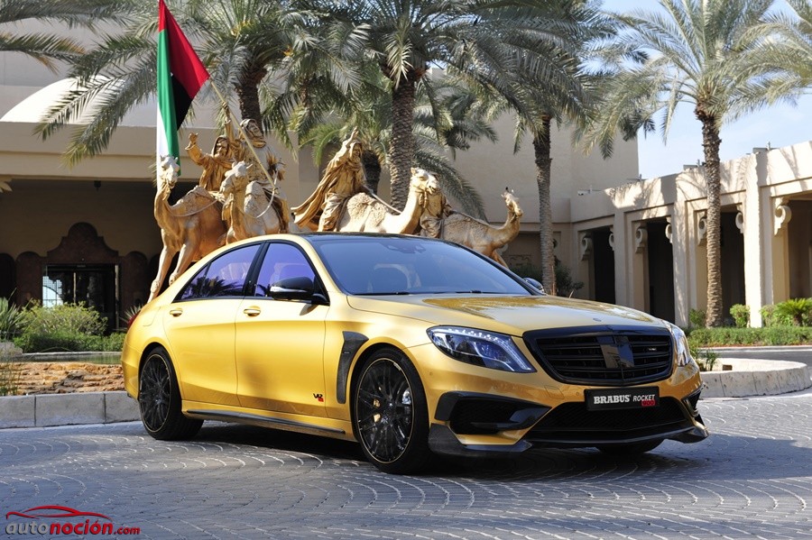 Brabus Rocket 900 Desert Gold: Así es el súmmum de la ostentación