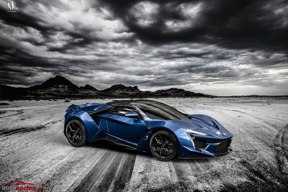 Fenyr Supersport: El brutal deportivo con aspecto de Batmóvil y más de 1.000 CV se destapa en Dubai