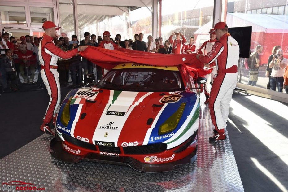 Ferrari 488 GTE y GT3: Las nuevas armas V8 italianas para la competición ven la luz en Mugello