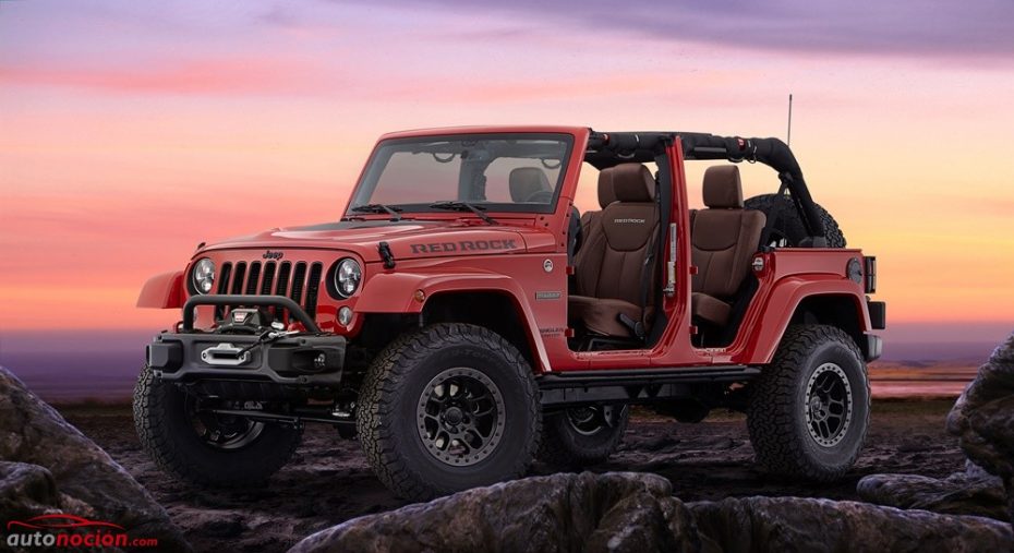 Si el martillo de Thor fuera un todoterreno, sería este Jeep Wrangler Red Rock Concept