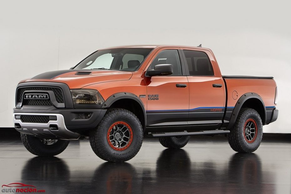 RAM Rebel X Concept: lo verás en el SEMA Show, pero desearás jugar con él en el desierto