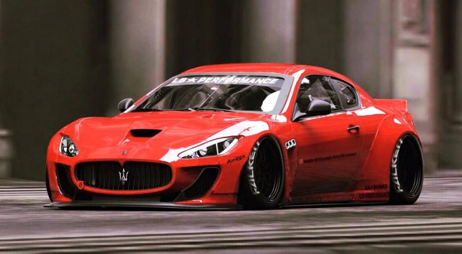 Maserati GranTurismo by Liberty Walk: Italianos y japoneses unidos de la mano en el diseño