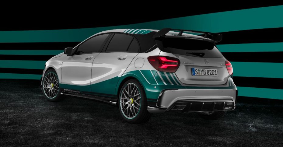 Mercedes-AMG A 45 4MATIC World Champion Edition: Una flecha de plata con 381 CV para todos los días