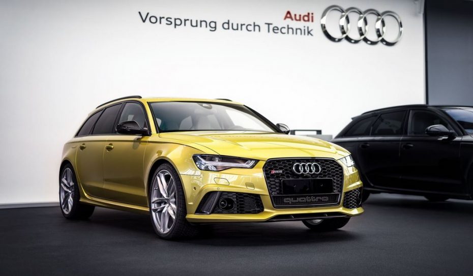 ¿Un Audi RS6 con color de BMW M?: Pues no le queda nada mal el Austin Yellow…