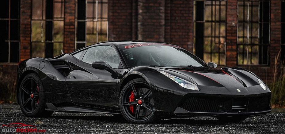 Black on Black Ferrari 488 GTB: ¡Tan siniestro como potente!