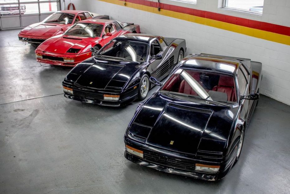 El «chollo» del año: 4 Ferrari Testarossa por 132.000 euros, aunque hay detalles que tienes que saber…