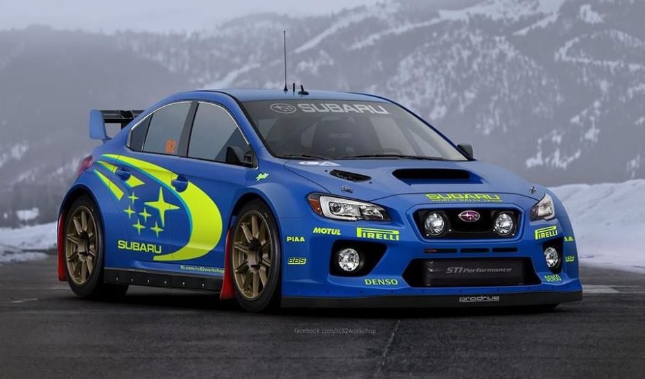 Así quedaría el actual Subaru WRX STI «con la ropa de trabajo»