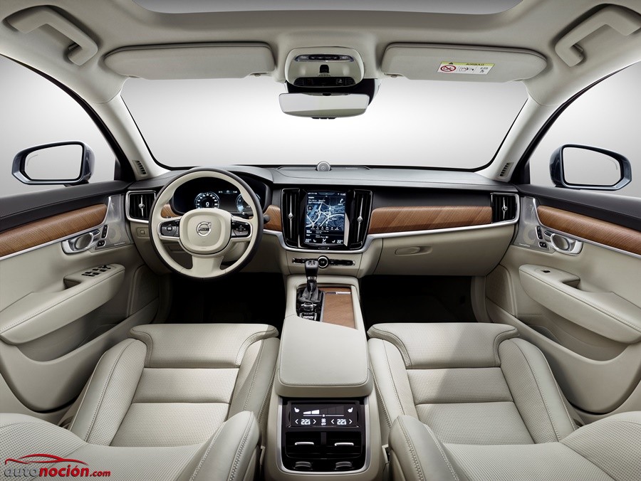 Interior Blond Volvo S90