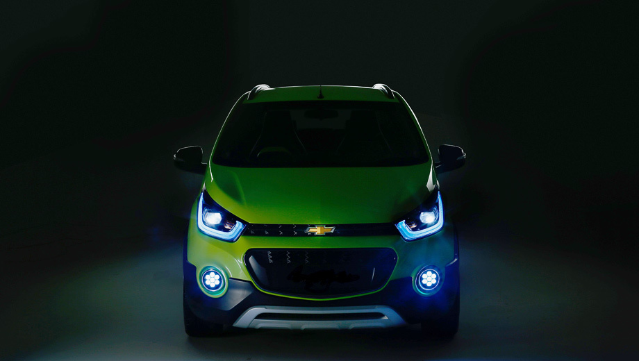 Primera imagen del Chevrolet Beat Cross: Se presentará en la India