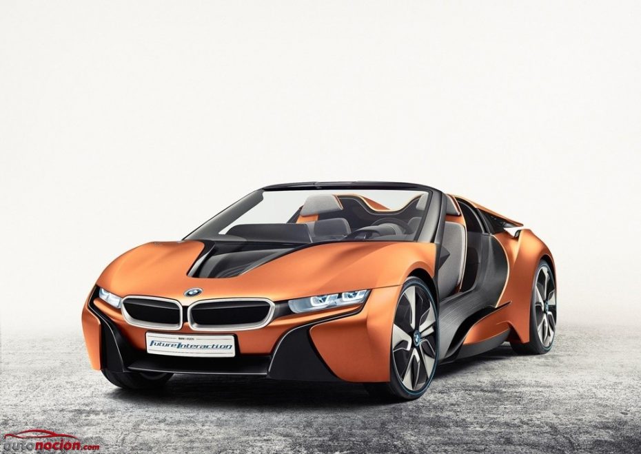 BMW i Vision Future Interaction Concept: No es el i8 Spyder, es el i8 más tecnológico que hayas visto jamás