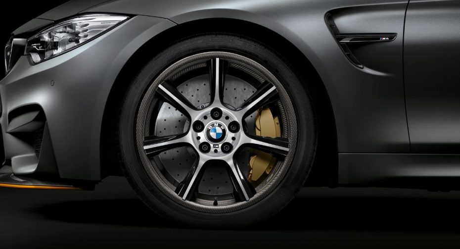 Llantas M Carbon Compound: Sí, los zapatos del  BMW M4 GTS son una pasada