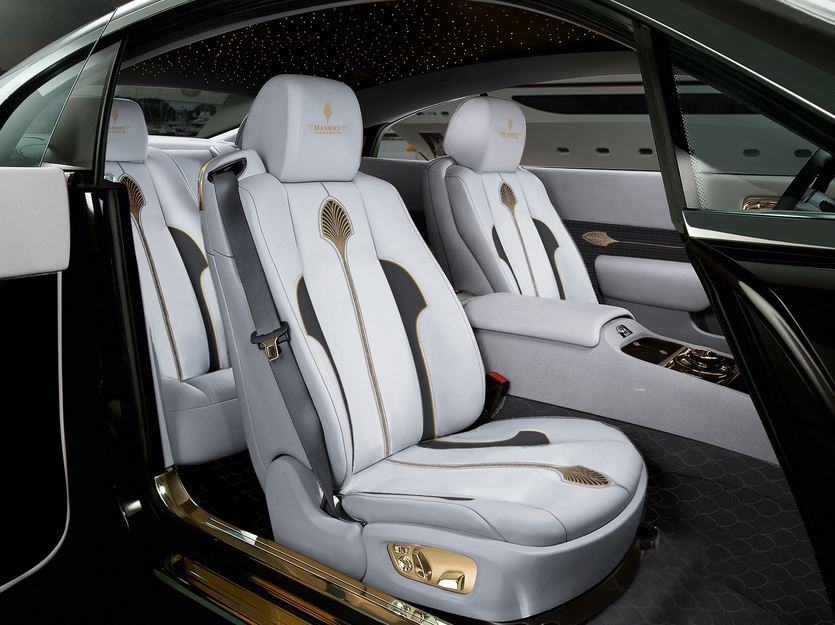 rolls royce mansory gold 1