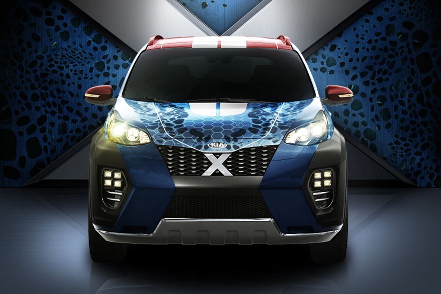 Así es el nuevo Kia Sportage inspirado en X-Men: El coche promo de Apocalipsis