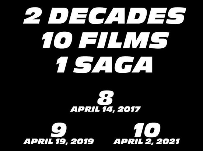 Fast and Furious 9 y 10 anunciadas: Explotando a la gallina de los huevos de oro