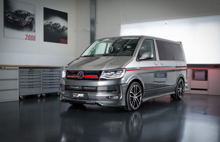 Si el «Equipo A» se fundase hoy día, la Volkswagen T6 de ABT sería su furgo…