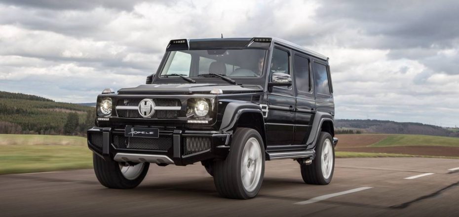 Más alto, más potente, más bestia: Así es la apuesta de Hofele-Design para el Mercedes Clase G