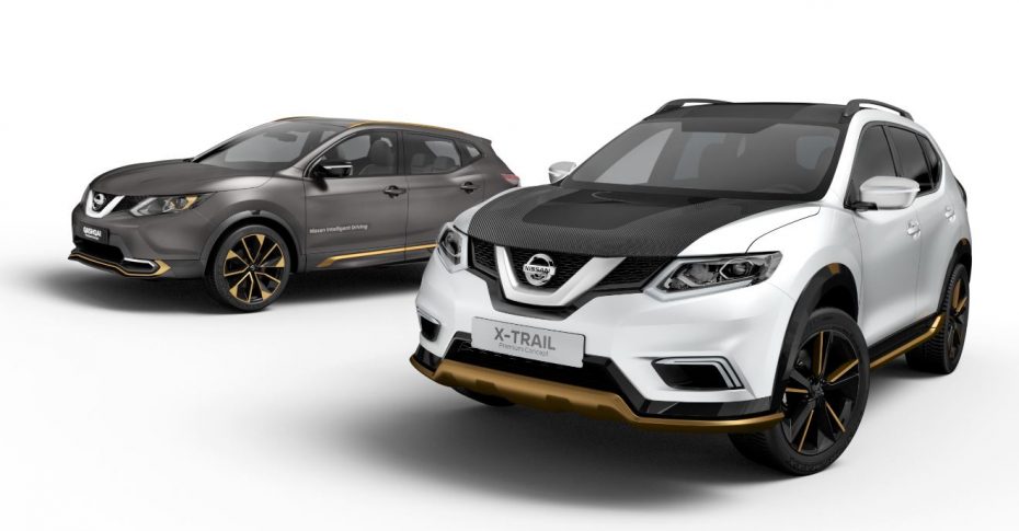 Nissan apunta al segmento premium: Así lucen los Qashqai y X-Trail Premium Concept