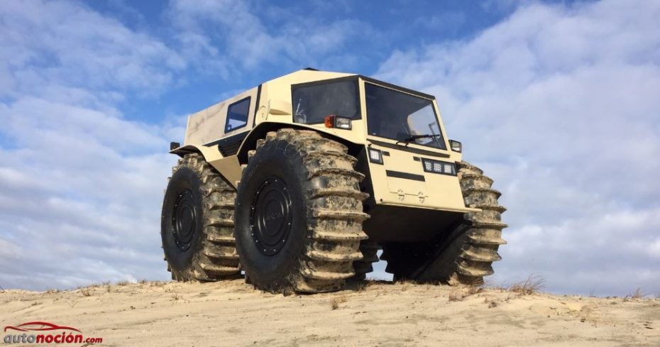 SHERP ATV: Una auténtica locura de todoterreno anfibio ‘made in Rusia’