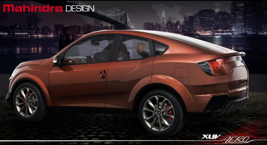 Mahindra XUV Aero concept: Ahora todos copian al BMW X6…