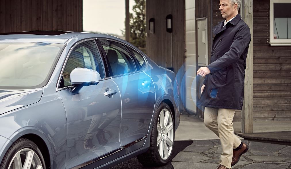 volvo apertura con smartphone 2