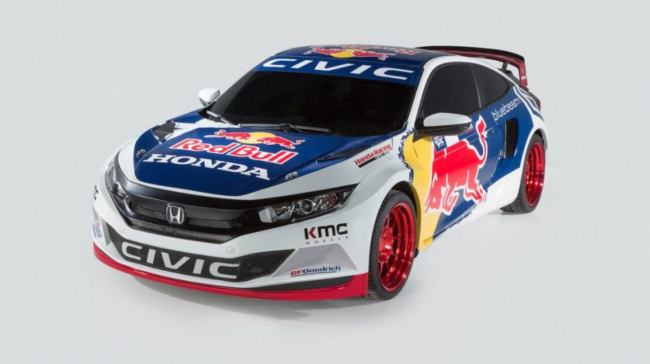 Así es el Honda Civic Global Rallycross: Un Civic de competición con más de 600 CV