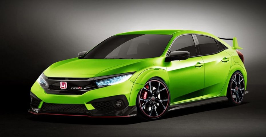 Los acercamientos a la variante Type R de la décima generación de Honda Civic no pintan mal