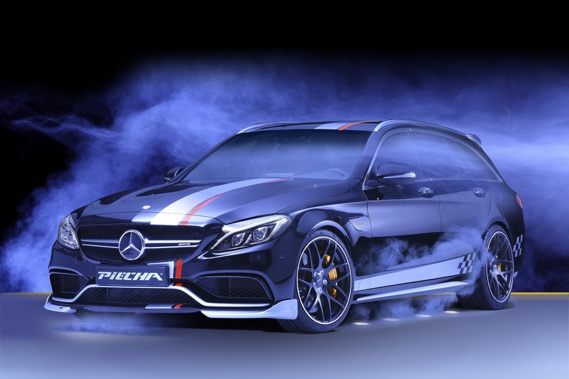 Mercedes-AMG C63 S Estate por Piecha Design: Un rocambolesco familiar de 612 CV