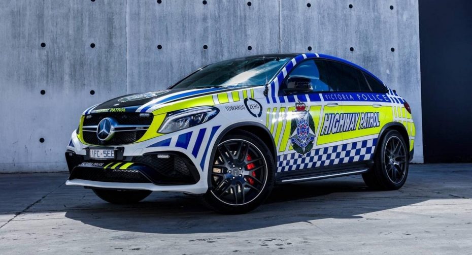 La policía australiana se hace con un Mercedes-AMG GLE 63 S Coupé…¡Para concienciar a la población!