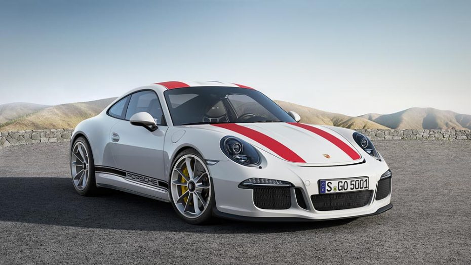 Porsche 911 R: 500 CV y transmisión manual para una auténtica bestia de circuito vestida de calle