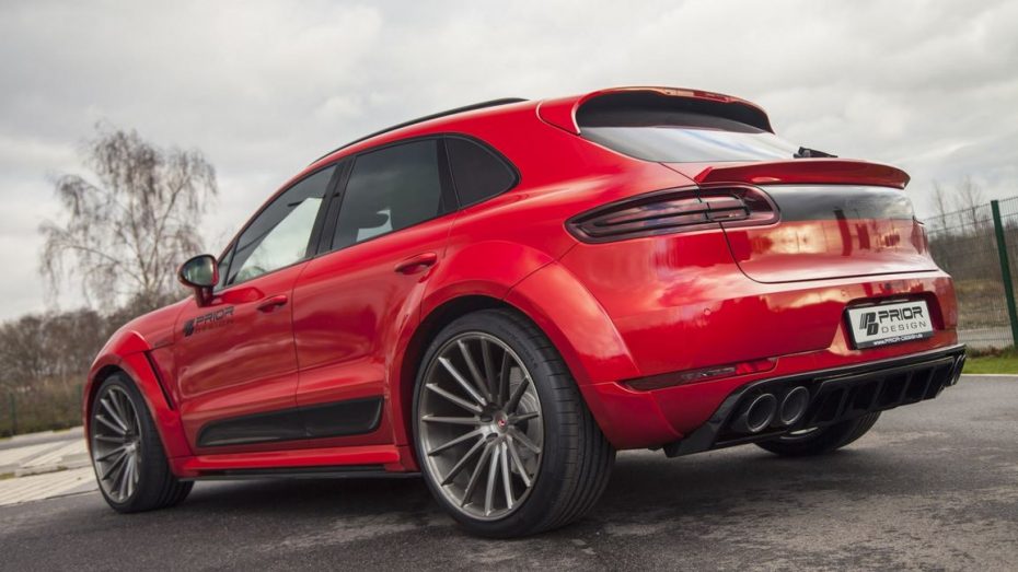 ¿El Porsche Macan te parece discreto? Tranquilo, Prior Design te lo convierte en una auténtica bestia