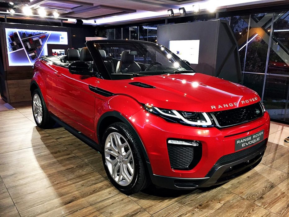 Presentación estática Range Rover Evoque Convertible: Un SUV tan pasional como capaz que te conquistará