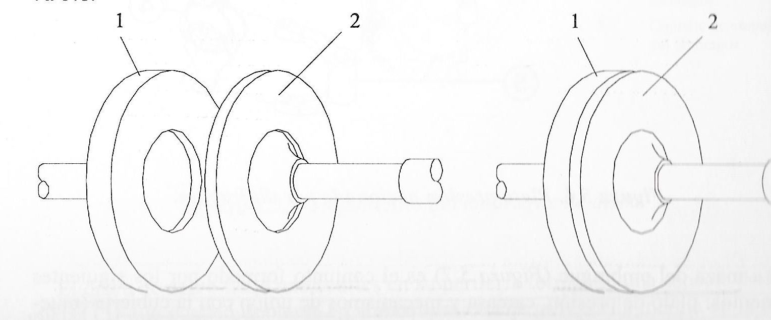 plato conductor y plato conducido