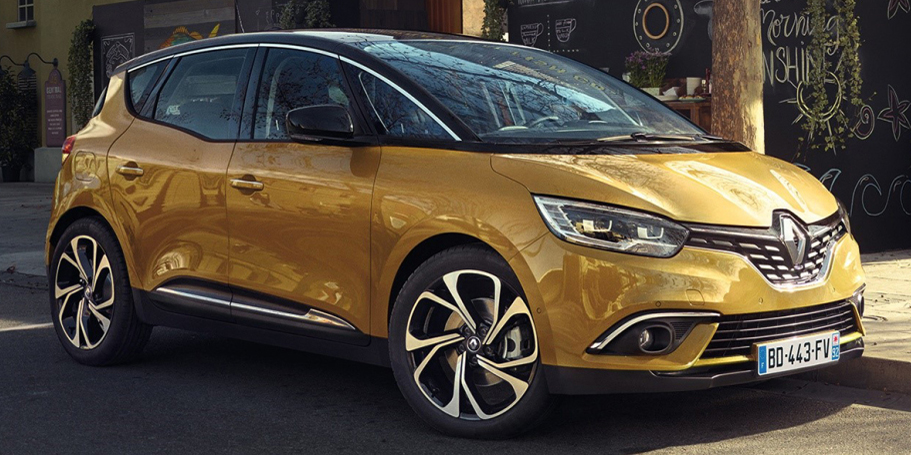 El Renault Scénic llega con llantas de 20 pulgadas de serie en toda la gama