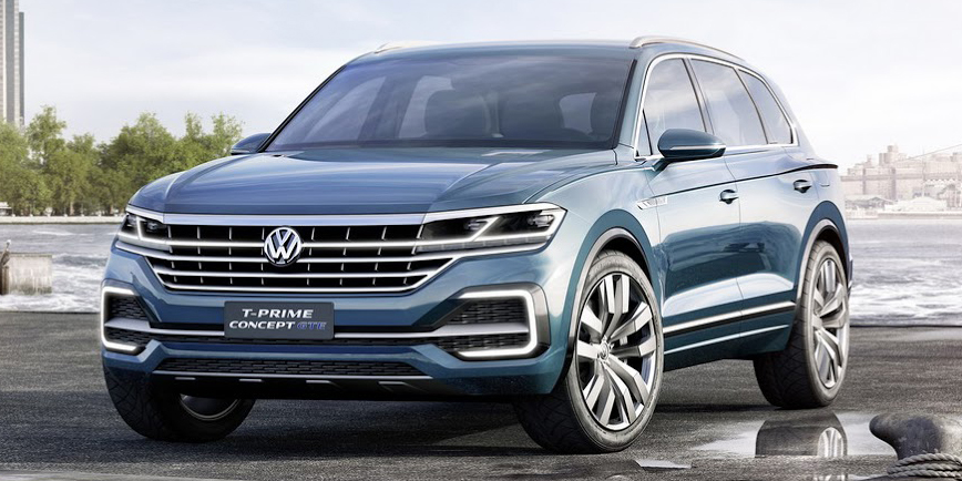 Así es el imponente Volkswagen T-Prime GTE Concept: Anticipo del próximo Touareg