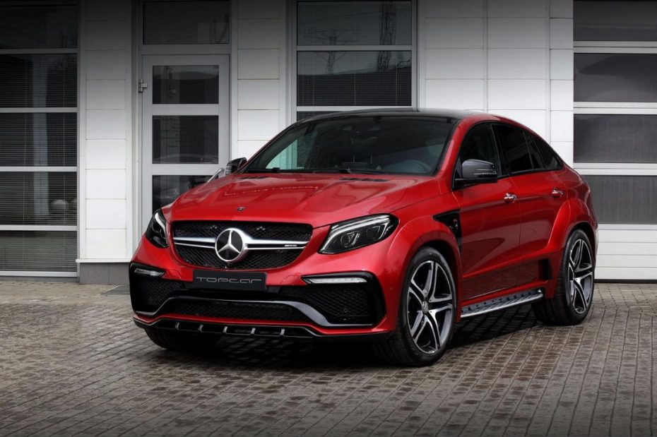 ¡Todo al rojo! El mastodóntico Mercedes-Benz GLE Coupe «Infierno» por fin hace honor a su nombre