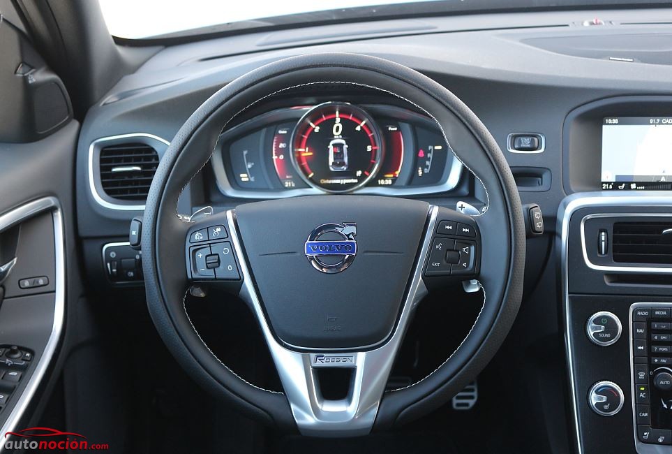 Prueba Volvo V60 interior 2