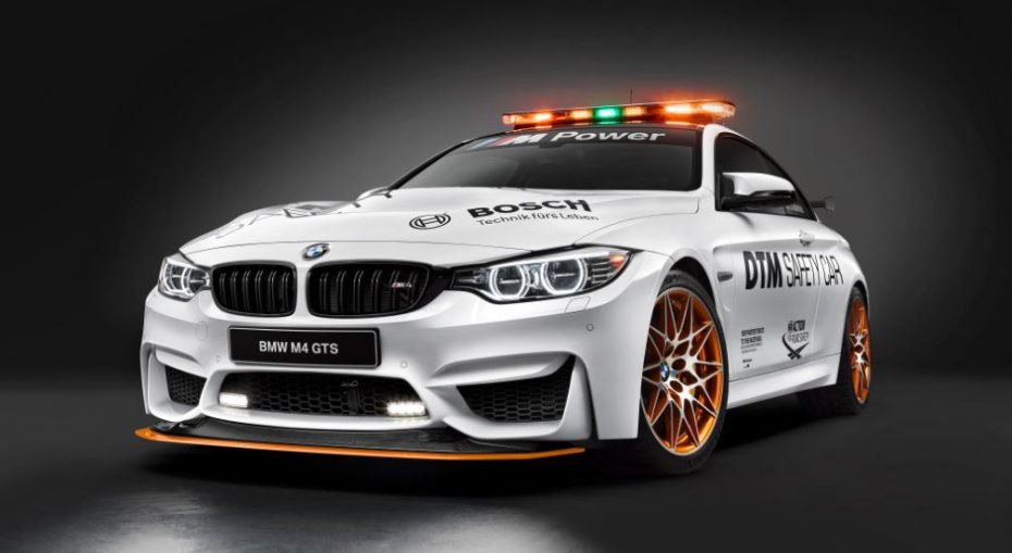 El salvaje BMW M4 GTS se viste de Safety Car de la DTM y este es el resultado…