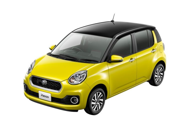 Toyota passo габариты