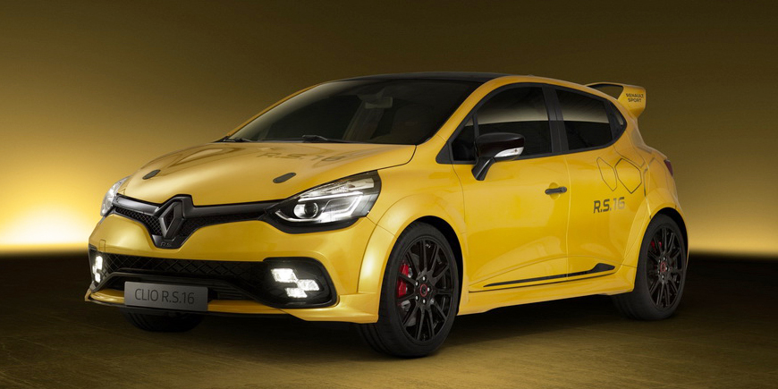 Aquí está el brutal Renault Clio RS 16 Concept con 275 CV bajo el capó